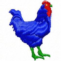 Chickens And Roosters Embroidery Design 11 Chickens And Roosters Embroidery Design 11